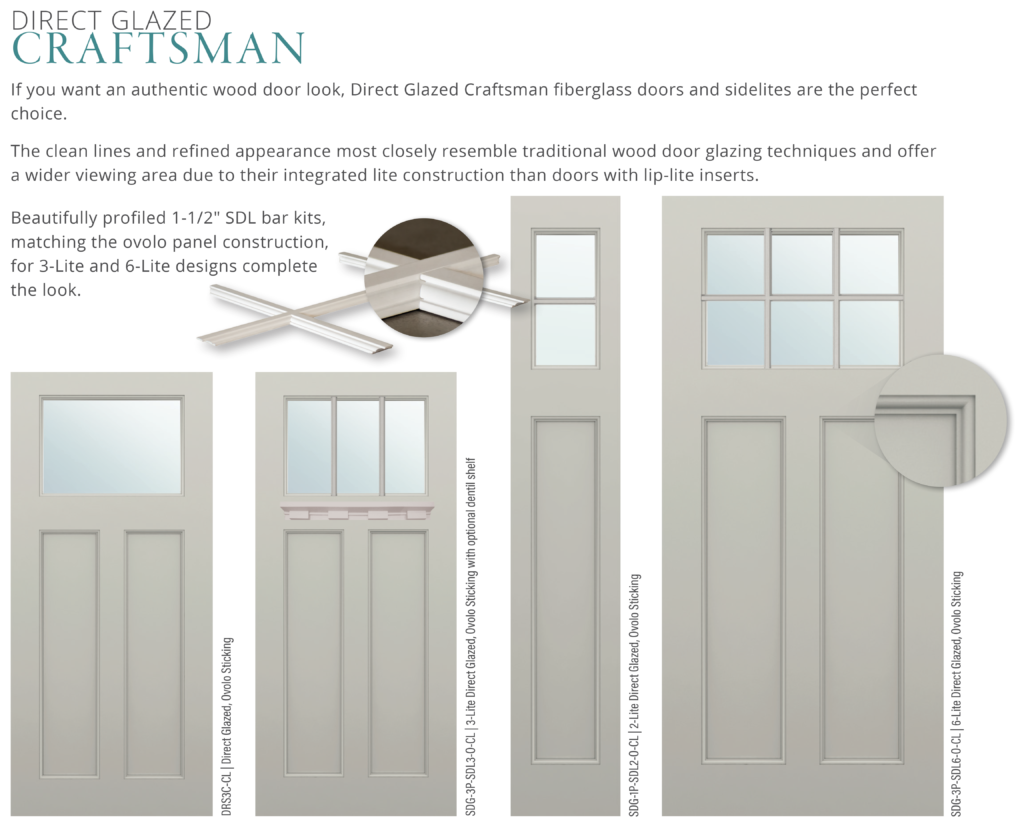 Craftsman Ovolo - US: Alliance Door Products